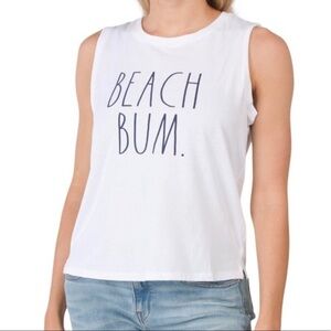 RAE Dunn Beach Bum Muscle Tee